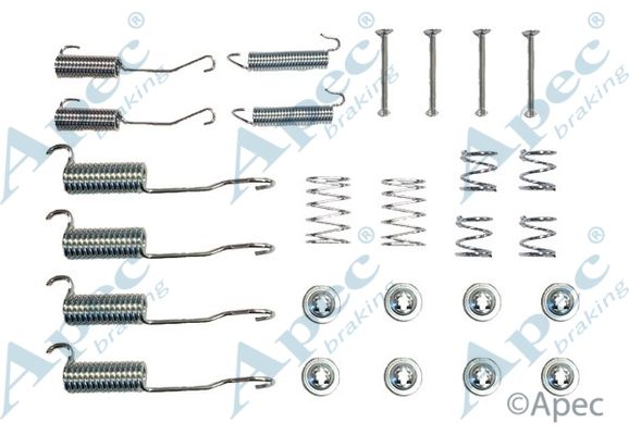 APEC BRAKING Tarvikesarja, jarrukengät KIT881